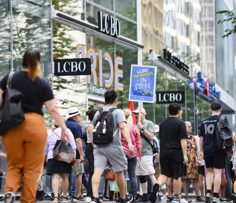 Progressive-left outlets highlight privatization as core component of LCBO strike